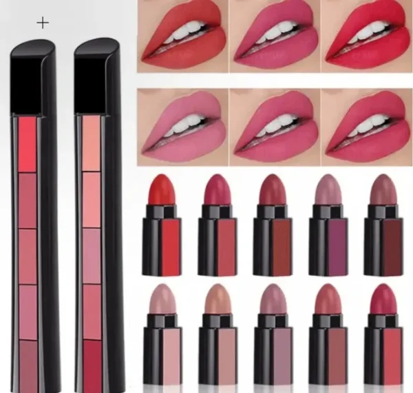 Beauty 5In1 Matte Finish Lipstick